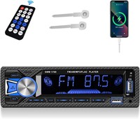 Автомобильное радио NALACAL Bluetooth Hands-Free - цифровая автомобильная стереосистема размером 1 Din с Bluetooth, FM-радио, входами USB/SD/AUX, MP3-плеером и пультом дистанционного управления 1000002456