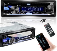 Автомагнитола Hengweili Single Din с CD/DVD-плеером, Bluetooth, радио FM/RDS/AM, управление через приложение, MP3, USB, SD, AUX 1000002459