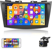 Автомобильная стереосистема Android для Suzuki Swift 2011 2012 2013 2014 2015 2016 2017 1 ГБ ОЗУ 32 ГБ ПЗУ MirrorLink WiFi BT, сенсорный экран IPS с камерой заднего вида в комплекте (1+32G без Apple Carplay) 1000002471