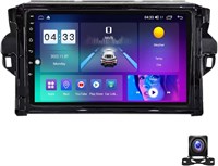 Автомобильная стереосистема Android для Toyota Fortuner 2015-2020, 4 ГБ ОЗУ, 64 ГБ ПЗУ, 9-дюймовый MirrorLink WiFi BT, сенсорный экран IPS с камерой AHD (4+64G с Apple Carplay) 1000002494