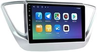 Android Car Radio Accent 2018-2022 - 2-летняя гарантия - Экран IPS.QLED - Бесплатная задняя камера - подключаемый оригинальный кабель - Бесплатная офлайн-навигация GPS - Усилитель звука (2+32 ГБ carplay и android auto) 1000002531