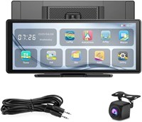 11.30 Сенсорный экран портативный беспроводной Carplay автомобильный стерео, портативный автомобильный экран совместимый с Bluetooth Hands-Free/GPS-навигацией/помощником Siri/голосовым управлением, 7 В-32 В подходит для всех транспортных средств 1000002590