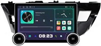 Android 13 для Toyota Corolla Radio 2014 2015 2016 Автомобильная стереосистема со встроенным Bluetooth-головным устройством DSP Wireless Carplay Android Auto Free Задняя камера 10.1 IPS сенсорный экран GPS-навигация (4 ГБ ОЗУ + 64 ГБ ПЗУ) 1000002608