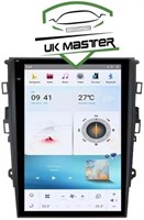 Экран стереосистемы автомобиля Uk master для Ford Fusion 2013-17 Tesla style Manual AC 1000002619