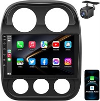 Автомобильная стереосистема Devand Android для Jeep Patriot Compass 2010-2016 гг., 1 ГБ ОЗУ, 32 ГБ ПЗУ, 10-дюймовый MirrorLink WiFi BT, сенсорный экран IPS с камерой AHD (1+32G без Apple Carplay) 1000002627