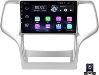 Автомобильная стереосистема Android для Jeep Grand Cherokee WK 2008-2013 гг., 4 ГБ ОЗУ, 64 ГБ ПЗУ, Mirror-Link Wi-Fi BT, радио, GPS-навигация, 9-дюймовый сенсорный экран IPS с камерой заднего вида (4+64G с Apple Carplay) 1000002638