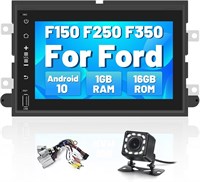 Автомобильное радио Mantian Android Stereo для F150 F250 F350 Focus Fusion Taurus Freestar, 7-дюймовый сенсорный экран Ford F150 Radio Double Din Stereo с навигацией WiFi Bluetooth Video Output + Backup Camera 1000002677