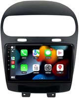 для Dodge Journey Radio 2012-2020 обновление стереосистемы с беспроводной связью Carplay Android Auto и бесплатной камерой заднего вида 9-дюймовый сенсорный экран IPS автомобильная стереосистема GPS-навигация замена для головного устройства автомобиля (4  1000002709