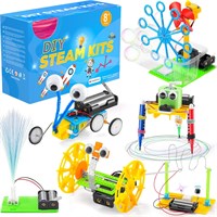 Qohuooi STEM Robotics Научные наборы для детей 8-12 лет Набор для строительства роботов 5-7 лет, STEM-игрушки для мальчиков 8-10 лет Научные эксперименты для девочек 6-8 лет Инженерные проекты STEAM Мероприятия Подарки 1000002731