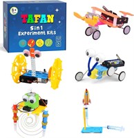 Наборы для робототехники TAFAN™ STEM для мальчиков и девочек 8-12 лет, научный набор 5 в 1 для детей, набор для создания роботов STEM для детей 8-10 лет, наборы для самостоятельного конструирования и создания поделок. 1000002742