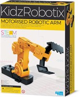 4M 4M, KidzRobotix Моторизованная роботизированная рука, обучающая игрушка, разноцветная, 00-03413 1000002749