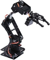 Комплект механической руки робота Gernie 6DOF - Алюминиевый роботизированный зажимной коготь с 6 серводвигателями - Детали промышленного робота манипулятора DOF 1000002771