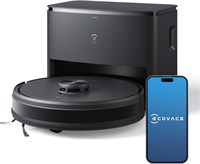ECOVACS DEEBOT Y1 Pro Plus Робот-пылесос с функцией автоматической очистки, 2 в 1, пылесос и швабра, мощность всасывания 6500 Па, усовершенствованная технология навигации LDS и поддержка True Mapping, многоуровневая система - гарантия 1 год 1000002783