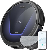 Гибридный робот-пылесос eufy G50 со шваброй, мощность всасывания 4000 Па, динамическая навигация, расческа Pro-Detangle, роликовая щетка, идеально подходит для шерсти домашних животных, твердые полы, только твердые полы 1000002784