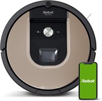 Робот-пылесос Irobot Roomba 976 с подключением по Wi-Fi и мощным всасыванием, перезаряжается и возобновляет работу, идеально подходит для домашних животных, 3-ступенчатая система уборки, голосовой помощник, 2 года гарантии на робота, 1 год на аккумулятор, 1000002785