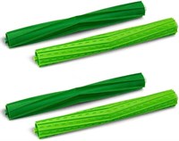 ANBOO 2Set Roller Brush Replacement Parts for lR0B0T R0MBA S9 (9150) S9+ S9 Plus (9550) s Series Wi-Fi Connected Robot Vacuum Cleaner Dual Multi-Surface Rubber Brushes 1000002857
