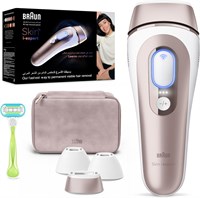 Braun IPL Skin i·expert, домашний лазер, устройство для удаления волос IPL, постоянное удаление видимых волос, Smart IPL с подключенным приложением, 3 головки, бритва Venus, PL7257 1000002881