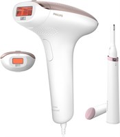 Philips Lumea IPL | Удаление волос | Серия 7000 | Датчик тона кожи | 2 насадки | Тело, лицо | Компактный триммер-ручка | Питание от сети | BRI921/60 1000002883