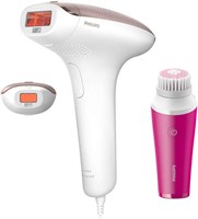 Philips Lumea IPL Hair Removal 7000 Series Skintone Sensor, 2 насадки для тела и лица + очиститель лица VisaPure Mini, питание от сети BRI924/60 1000002910