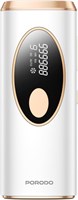 Porodo Lifestyle IPL Hair Removal Advanced Skincare Technology, удаление волос, лечение акне, омоложение кожи, автоматический и ручной режим, импульсный свет IPL, безболезненное удаление волос, охлаждение 10°C - белый 1000002920