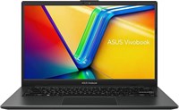 ASUS Vivobook GO 14 E140FA-NK185W (Mixed Black) Slim Laptop, R5 7520U 8GB 512GB PCIE G3 SSD, AMD Radeon, WIN11 HOME, 14-inch, HD Webcam, Fingerprint, Eng-Arb-Keyboard. 1000002935