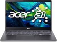Ноутбук Acer Aspire 15 с поддержкой искусственного интеллекта | 15,6-дюймовый дисплей FHD 1920 x 1080 IPS | AMD Ryzen 7 8840HS | Графика AMD Radeon 780M | 16 ГБ DDR5 | 1 ТБ Gen4 SSD | Wi-Fi 6E | Ключ Copilot | Windows 11 Home | A15-61M-R8B0 1000002978