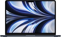 Ноутбук Apple MacBook Air 2022 с чипом M2: 13,6-дюймовый дисплей Liquid Retina, 16 ГБ ОЗУ, 256 ГБ SSD-накопителя, клавиатура с подсветкой, камера FaceTime HD 1080p. Работает с iPhone и iPad; Полночь 1000002980