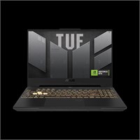 ASUS TUF F15 FX507VV-I7161G (Jaeger Gray), игровой ноутбук, i7-13620H 16 ГБ 1 ТБ PCIE G3 SSD, NV RTX4060, 8 ГБ VRAM, WIN11 HOME, 15,6-дюймовый FHD 1920X1080 16:9 144 Гц, HD веб-камера, подсветка-RGB-Eng-Arb-KB 1000002991