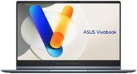 Ноутбук ASUS Vivobook S 15 S5506MA 2024, 15,6" 3K, Intel Ultra 7 155H 16-Core, ARC Graphics, 16 ГБ 1 ТБ SSD, клавиатура с подсветкой, Thunderbolt 4, Wi-Fi 6E, кард-ридер, Win11 Home, COU 32 ГБ USB, Mist Blue 1000002997