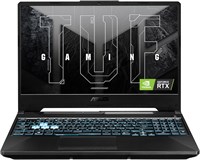 ASUS TUF A15 FA506NC-HN005 AMD Ryzen R5-7535HS/8 ГБ ОЗУ/512 ГБ SSD/NVIDIA GeForce RTX 3050 4 ГБ/15,6 FHD(1920x1080) 144 Гц/Windows 11 Домашняя/1-зонная RGB-подсветка - графитовый черный 1000003002