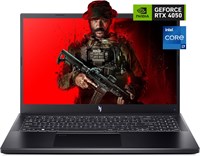 Игровой ноутбук Acer Nitro V ANV15 13-го поколения Intel Core i7-13620H 10 ядер до 4,90 ГГц/16 ГБ DDR5/1 ТБ SSD/6 ГБ NVIDIA®GeForce®RTX 4050/15,6-дюймовый FHD IPS 144 Гц/Win 11 Home/WiFi-6/FingerPrint/Obsidian Black 1000003005