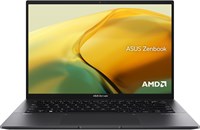 ASUS Zenbook 14 OLED UM3402YA-KM766W AMD R5-7430U /8 ГБ ОЗУ /512 ГБ SSD/14 3K(2880x1800) OLED 90 Гц/Windows 11 Домашняя - нефритовый черный 1000003032