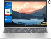 Ноутбук HP 2023 14 дюймов FHD, антибликовый IPS-дисплей, процессор Intel i7-1355U 13-го поколения, 16 ГБ ОЗУ, 1 ТБ PCIe SSD, клавиатура с подсветкой, веб-камера True Vision HD, WiFi 6, Bluetooth, Windows 11 Home, серебристый 1000003037