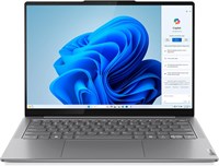ПК Lenovo Yoga Slim7 14IMH9 AI, 14-дюймовый дисплей WUXGA OLED, Intel Core U5-125H, 16 ГБ ОЗУ, 1 ТБ SSD, Intel NPU, интегрированная графика Arc, клавиатура с подсветкой Eng-Ar, Win11, Luna Grey [83CV005VAX] + 2 года Premium Care 1000003038