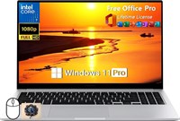 Новейший ноутбук Samsung Galaxy Book 4 Business (2024 г.), Intel 10-ядерный Ultra 7-150U, 16 ГБ ОЗУ, 1 ТБ SSD, 15,6-дюймовый FHD, клавиатура с подсветкой, Windows 11 Pro, пожизненная лицензия Office и дизайнерская мышь 1000003059