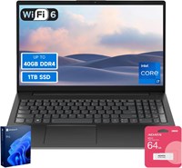 Высокопроизводительный бизнес-ноутбук Lenovo V15, 15,6-дюймовый дисплей FHD, 10-ядерный процессор Intel i7-13620H 13-го поколения, 16 ГБ ОЗУ, 512 ГБ SSD, веб-камера, HDMI, Wi-Fi 6, Windows 11 Pro, в комплекте с USB-флеш-накопителем ADATA 64 ГБ 1000003075