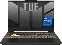 ASUS TUF F15 FX507ZC4-HN083W (Mecha Gray), игровой ноутбук, i5-12500H 16 ГБ 512 ГБ PCIE G3 SSD, NV RTX3050, 4 ГБ Graphics WIN11 HOME, 15,6-дюймовый FHD 16:9 144 Гц, HD веб-камера, подсветка RGB-Eng-KB (обновленная версия) 1000003077