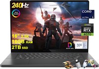 Игровой ноутбук ASUS ROG Zephyrus G16 16" 2.5k 2560x1600 OLED 240 Гц (DCI-P3 100% 500 нит G-SYNC) Intel 16-ядерный Ultra 9 185H 16 ГБ ОЗУ 2 ТБ SSD GeForce RTX 4070 с подсветкой Thunderbolt Win11 с ICP Hub 1000003126