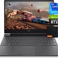 Игровой ноутбук HP Victus 15, NVIDIA GeForce RTX 3050, Intel Core i5-12500H 12-го поколения (12 ядер), дисплей FHD, Windows 11 Home, клавиатура с подсветкой, улучшенные термозащитные свойства с ковриком для мыши (32 ГБ ОЗУ | 2 ТБ PCIe SSD) 1000003141
