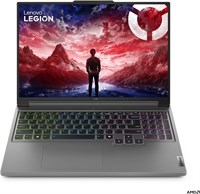 Lenovo Legion Slim 5 16ARP9 с чипом AI, 16" WQXGA 100% sRGB 165 Гц, Ryzen 7 7435HS, 16 ГБ ОЗУ, 1 ТБ SSD, графический процессор RTX 4060 8 ГБ GDDR6, 4-зонная RGB Eng-Arb, W11, Luna Grey - [83EX002GAX] + 2 года Premium Care 1000003172