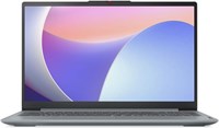 Ноутбук Lenovo IdeaPad Slim 3 15IRH8 с 15,6-дюймовым дисплеем FHD, Intel i7-13620H, 16 ГБ ОЗУ, 512 ГБ SSD, графика Intel UHD, клавиатура с подсветкой на английском и арабском языках, Win 11, Arctic Grey - [83EM003HAX] 1000003210