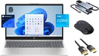 Ноутбук HP Daily Essential, 15,6-дюймовый FHD, 8-ядерный Intel i3-N305 (Beats i5-1135G7), 16 ГБ ОЗУ, 1 ТБ SSD, FP-ридер, веб-камера, клавиатура, WiFi 6, Bluetooth, USB-C, набор Essential Bundle 3-в-1, Win 11 Pro 1000003218