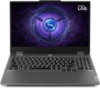 Игровой ноутбук Lenovo LOQ 15IRX9, Intel Core i7-13650HX, 24 ГБ ОЗУ, 512 ГБ SSD, Nvidia RTX 3050 6 ГБ, 15,6-дюймовый FHD 144 Гц, Win11 Pro, Luna Grey, клавиатура с подсветкой ENG-ARB 1000003229