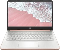 Ноутбук HP 14s с 14-дюймовым сенсорным HD-дисплеем - Процессор Intel Pentium Silver N5030 - Графика Intel UHD - Клавиатура с подсветкой - 8 ГБ оперативной памяти DDR 4 - 512 ГБ NVMe SSD Win 11 - Розовое золото 1000003288