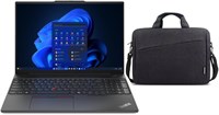 Ноутбук Lenovo Thinkpad E16 G2 Business с 16-дюймовым дисплеем FHD, процессором Intel® Core™ Ultra 7 155H с искусственным интеллектом, оперативной памятью DDR5 16 ГБ, твердотельным накопителем 1 ТБ, сканером отпечатков пальцев, подсветкой клавиатуры, Wind 1000003294
