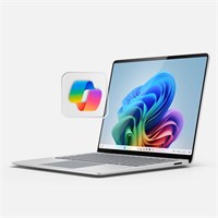Ноутбук Microsoft Surface (2024), ПК с Windows 11 Copilot+, 15-дюймовый сенсорный дисплей, Snapdragon X Elite (12 ядер), 16 ГБ ОЗУ, 256 ГБ SSD-накопителя, Platinum 1000003324