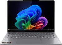 ПК Lenovo Yoga Pro 7 14ASP9 Copilot, 14,5-дюймовый 2,8K 120 Гц OLED, AMD Ryzen AI 9 365 + AI, 32 ГБ ОЗУ, 1 ТБ SSD, встроенный графический процессор Radeon 880M, подсветка Eng-Arb, W11, Luna Grey - [83HN001PAX] + 2 года Premium Care 1000003357