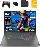 Игровой ноутбук Lenovo LOQ (16IRH8) — i7-13620H 13-го поколения, 16 ГБ оперативной памяти DDR5, 2 ТБ SSD, 15,6-дюймовый FHD, графика GeForce RTX 4060 8 ГБ, Win11 Pro (включает контроллер 1-й волны + мышь + коврик для мыши и антивирус) 1000003363