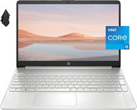 Ноутбук HP Pavilion 15, 15,6-дюймовый дисплей FHD IPS с антибликовым покрытием, процессор Intel Core i5-1135G7 11-го поколения, графика Intel Iris Xe, 16 ГБ ОЗУ, твердотельный накопитель PCIe емкостью 1 ТБ, длительное время работы от аккумулятора, серебри 1000003397