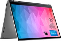 Dell Inspiron 7430 2-в-1, 14-дюймовый сенсорный дисплей FHD+, процессор Intel Core i5-1335U 13-го поколения, 16 ГБ ОЗУ, твердотельный накопитель PCIe емкостью 1 ТБ, веб-камера FHD, HDMI, клавиатура с подсветкой, FP-ридер, Windows 11 Домашняя (ОБНОВЛЕНИЕ) 1000003406